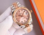 Rolex Stainless Steel Man Log  36mm and 41mm for Choice Rose Gold Watch